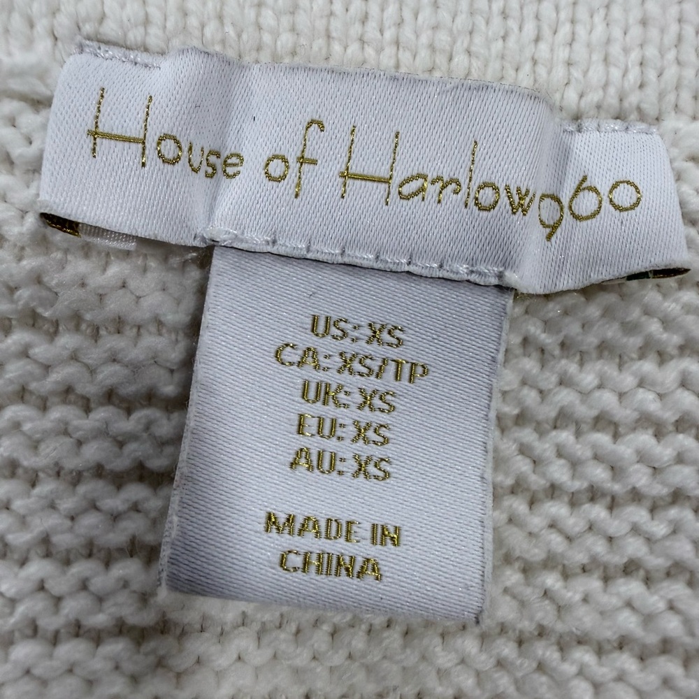 House of Harlow 1960 Cream Knit Pencil Skirt - Picture 5 of 5